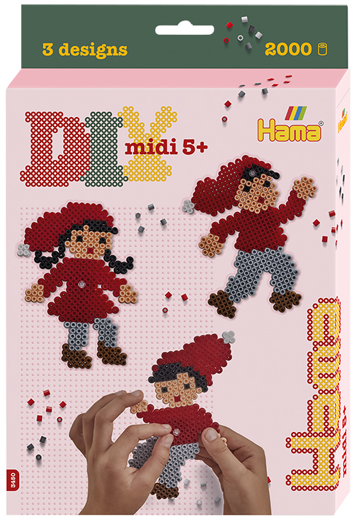 Nuevo Kit Hama Beads Midi Pixel 8