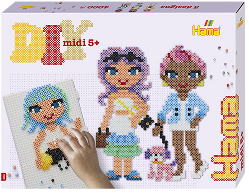 Kit Hama Beads Midi Chicas Fashion