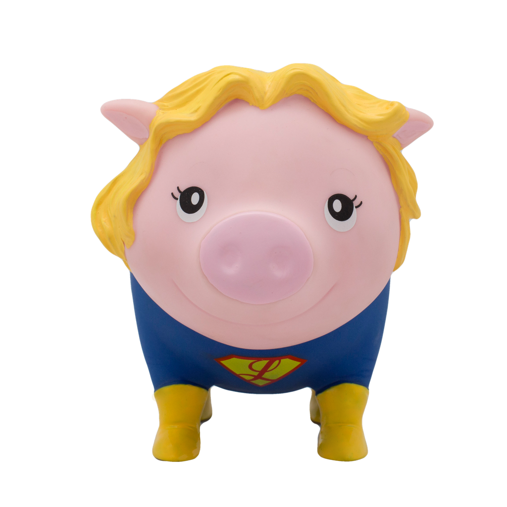 Biggys - Piggy Bank Superheroina
