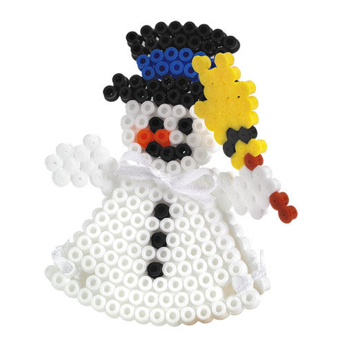 Blister 1100 beads Muñeco de nieve 3D