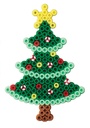 Blister 450 beads color + placa árbol de Navidad + papel de planchado