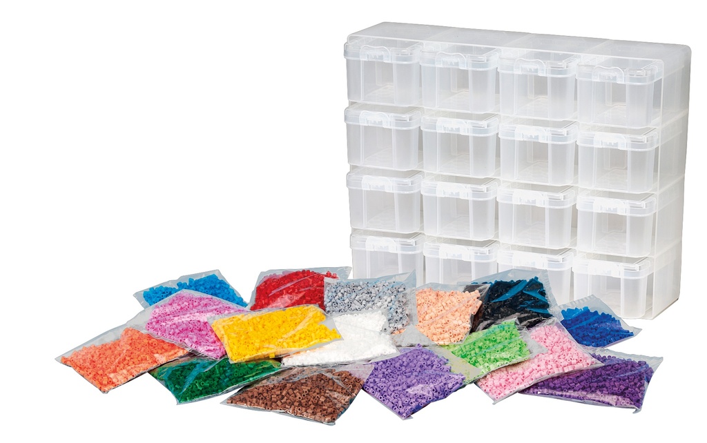 Archivador con cajones / caja de almacenamiento HAMA grande con 16.000 beads