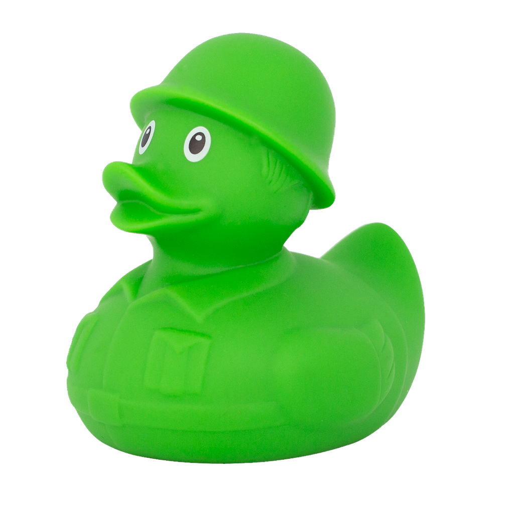 Pato soldado verde