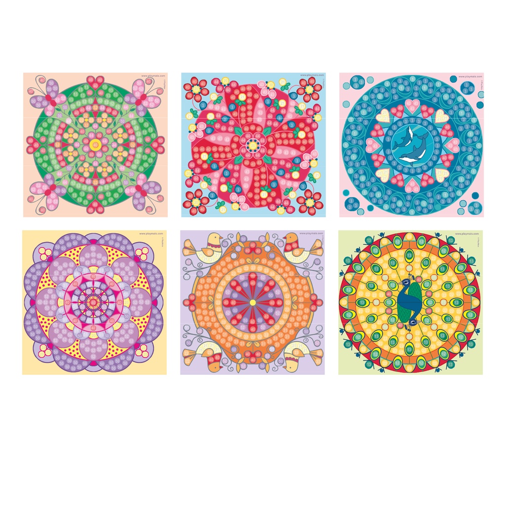 PlayMais® Mosaic Trendy Mandala