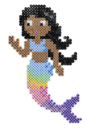 Kit Hama Beads Midi Sirenas