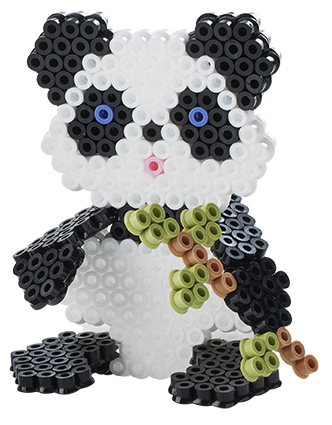 Kit Hama Beads Midi Panda 3D