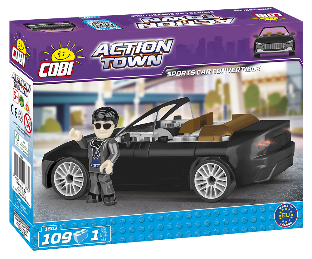 Action Town - Speed Cabrio negro
