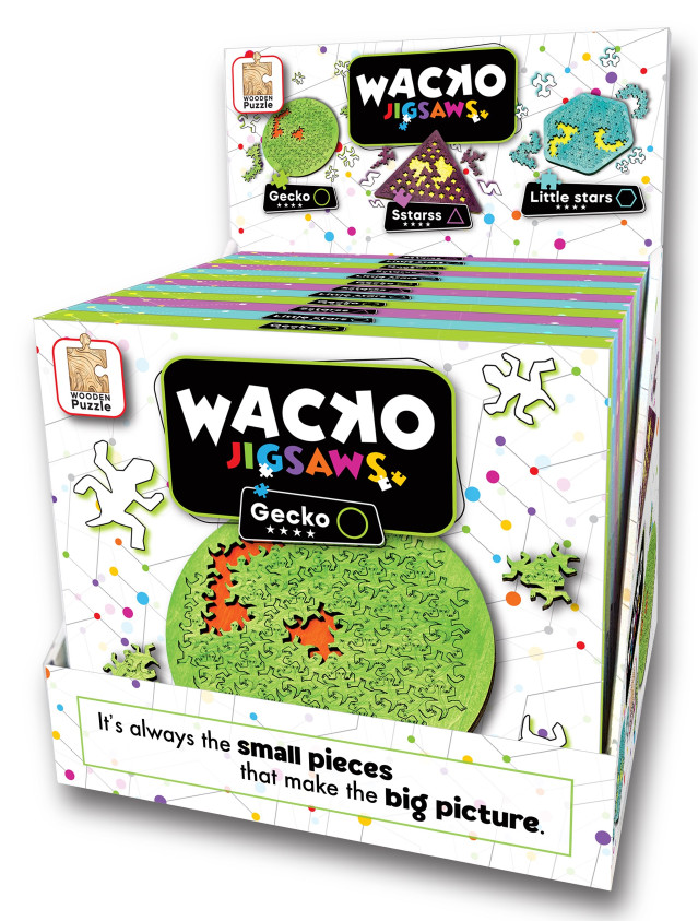 Expositor Display Wacko Jigsaws 12 unidades (4x3)