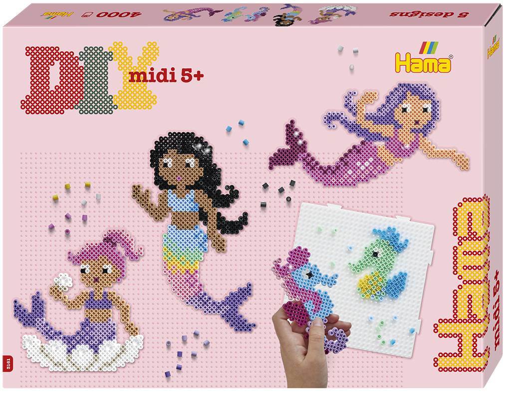 Kit Hama Beads Midi Sirenas