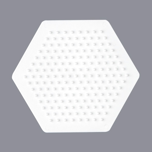 Placa / Pegboard hexagonal pequeña para Hama midi