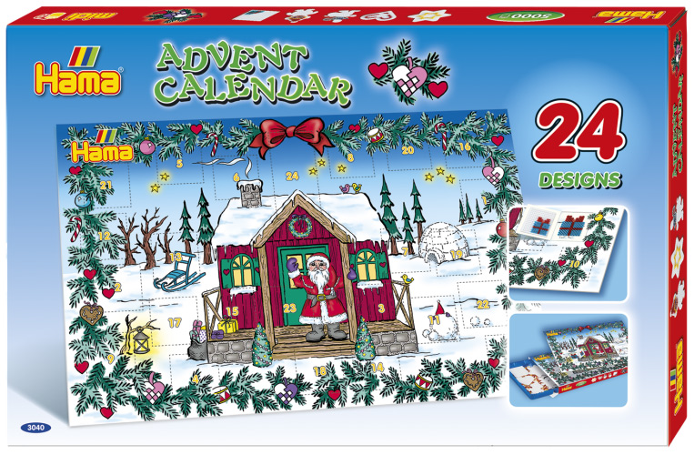 Kit Hama Beads Midi Calendario de Adviento / Navidad