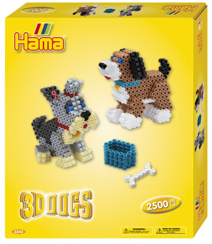 Caja regalo 3D Perros