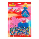 Blister 1100 beads + placa corazón y princesa + soportes + papel