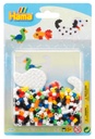 Blister 450 beads color + placa perro pequeño + papel de planchado