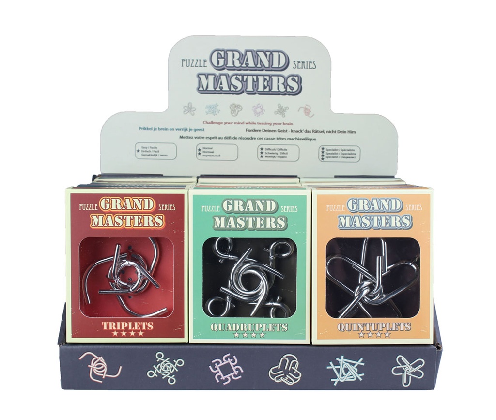 Grand Masters Series - Expositor surtido 18 uds