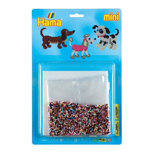 Blister Hama Beads Mini perritos