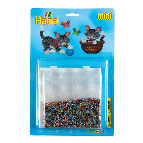 Blister Hama Beads Mini gatitos