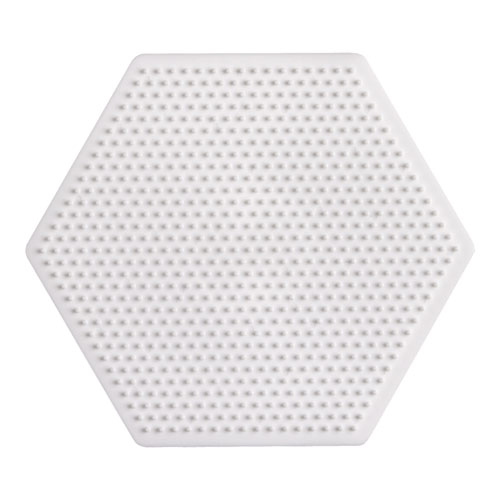 Placa / Pegboard hexagonal para Hama mini