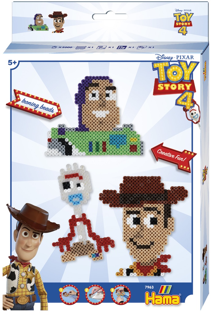 Kit Hama Beads Midi Pequeño Disney Toy Story 4