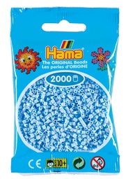 [501-97] Hama Mini azul hielo pastel
