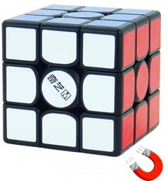 [CU718437] Cubo Qiyi 3x3 M Pro Negro