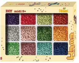 [2096] Kit Hama Beads Midi Beads y Organizador