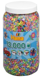 [211-50] Hama midi mix 50 (pastel) 13000 piezas