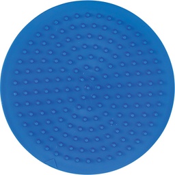 [222-09] Placa / Pegboard circular pequeña para Hama midi color azul claro