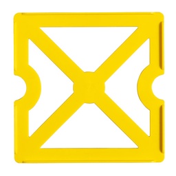 [249] Marco amarillo para pegboard cuadrada grande nº 234