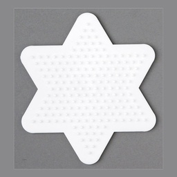 [270] Placa / Pegboard estrella pequeña para Hama midi