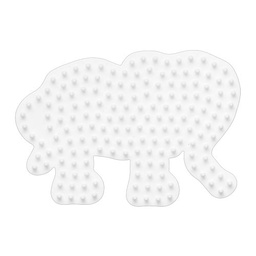 [319]  Placa / Pegboard elefante pequeño para Hama midi 