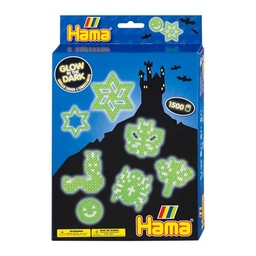 [3414] Kit Hama Beads Midi Brilla en la Oscuridad