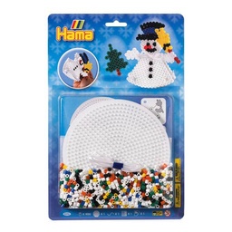 [4096] Blister 1100 beads Muñeco de nieve 3D