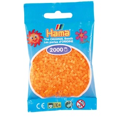 [501-38] Hama Mini naranja neón