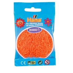 [501-40] Hama Mini naranja fluorescente