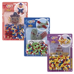 [8915] Surtido - Blister Hama Beads Maxi 250 beads y placa/pegboard