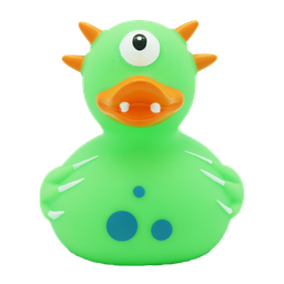 [LI1948] Pato monstruo verde