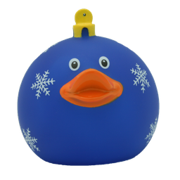 [LI1971] Pato bola de Navidad azul