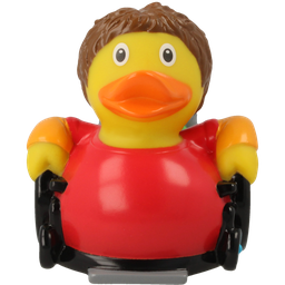 [LI2141] Pato en silla de ruedas