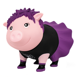 [LI9041] Biggys - Piggy Bank Chica Punk